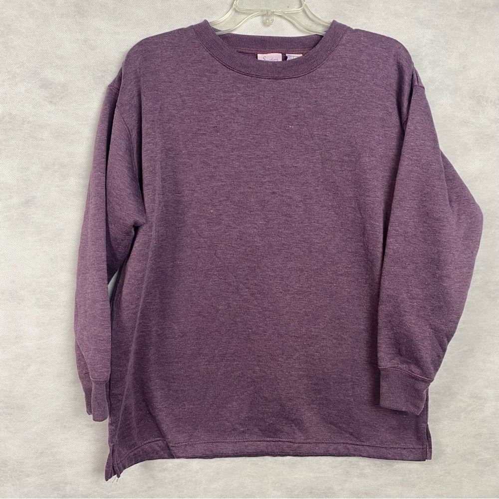 Southern Expressions Sweatshirt Women’s Large Juniors Purple Pullover